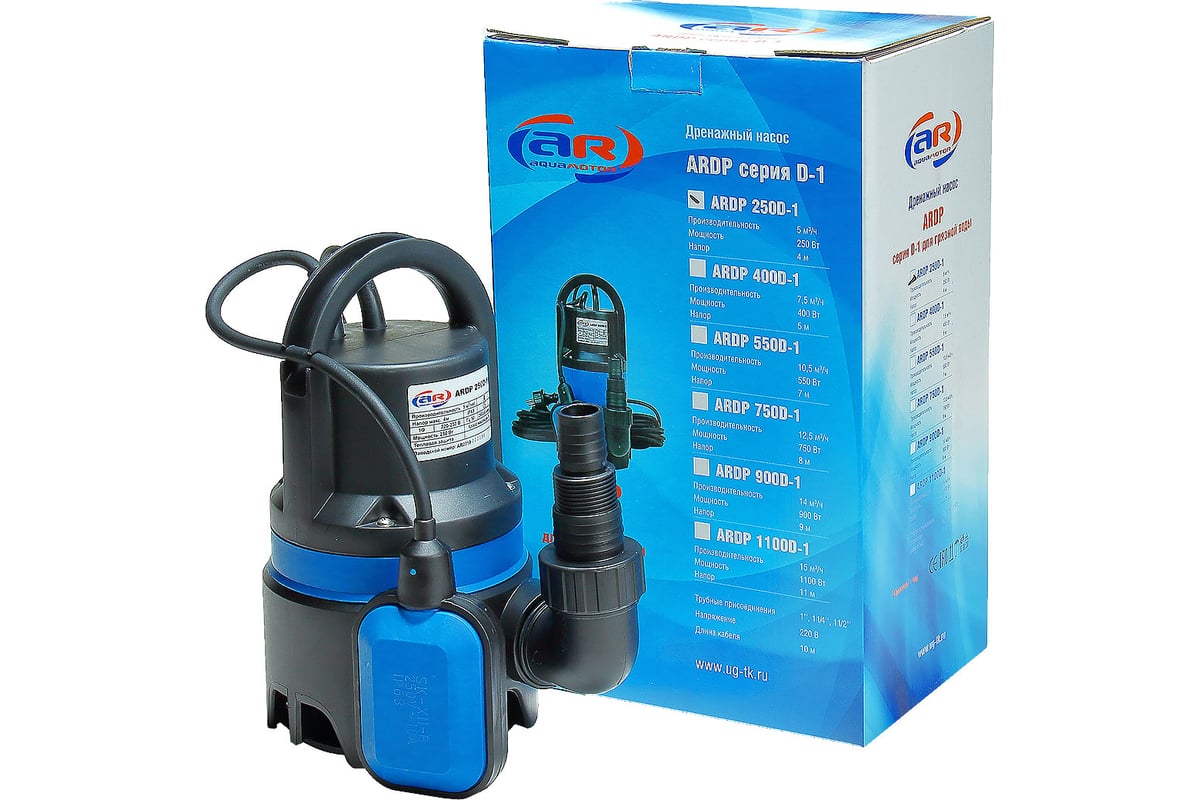 Дренажный насос AquamotoR ARDP 250 D-1 AR151004