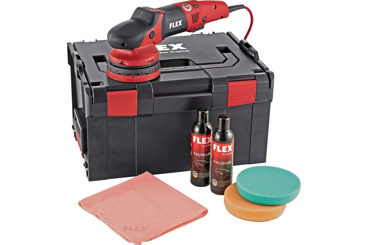 Эксцентриковая полировальная машина Flex XCE 10-8 125 P-Set 447269