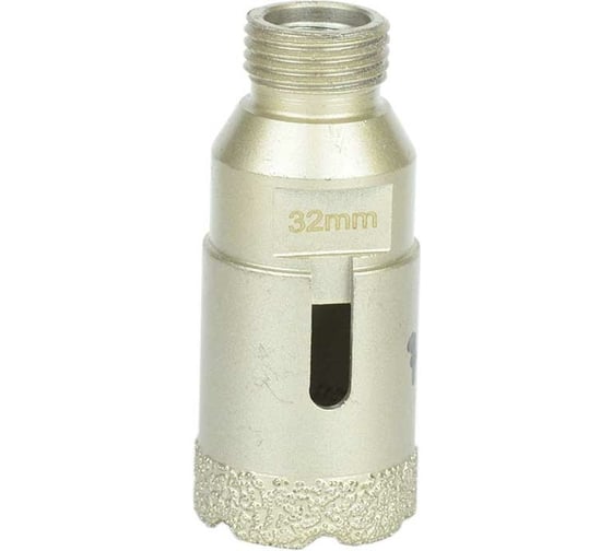 Коронка алмазная, вакуумное спекание (32х40 мм; 1/2"; М14) TECH-NICK TUK 136.600.7020