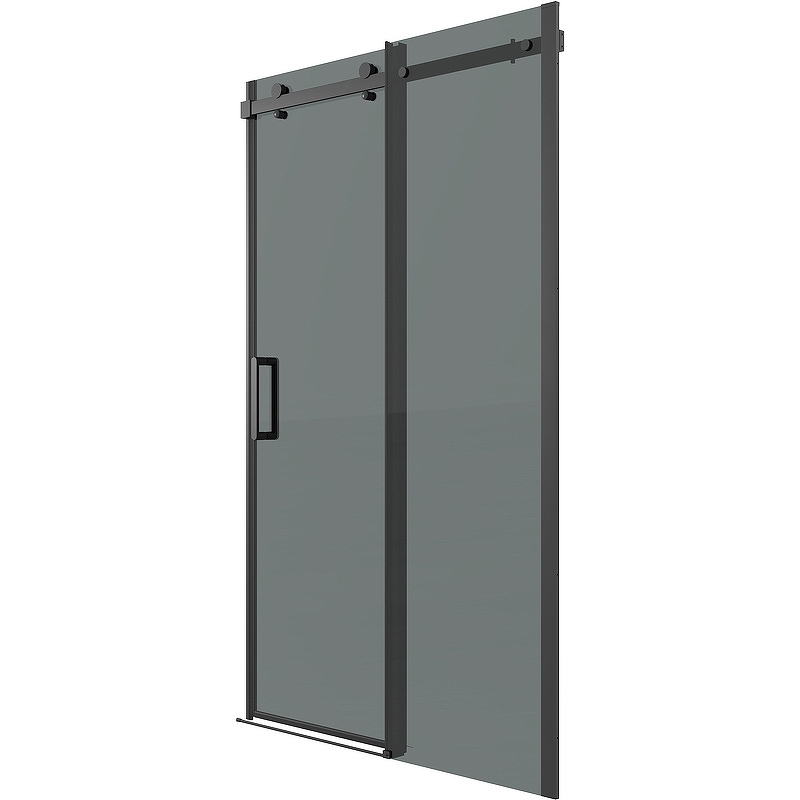 Душевая дверь Grossman Classic 160x195 тонированное, черный матовый 100.K33.04.160.21.10