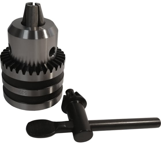 Патрон сверлильный с ключом В22/5-20 AURA TOOLS 11052222