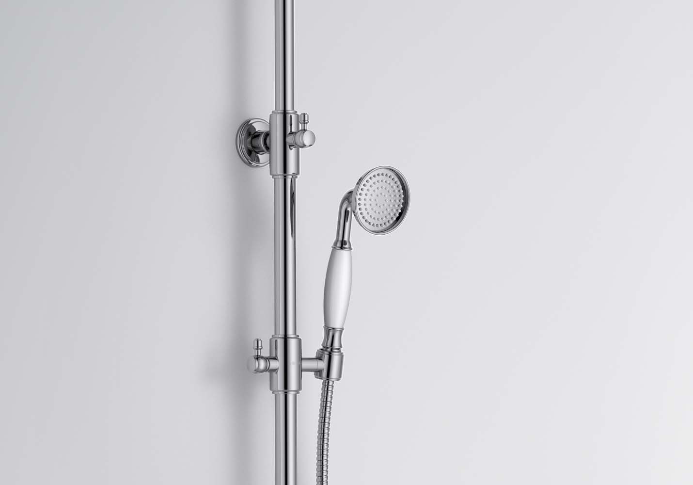 Душевая стойка Aquatek Классик AQ2543CR термостат, хром