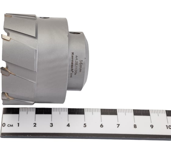 Коронка с твердосплавными напайками Power-Max 30 (56х30 мм) Karnasch 20.1130A-056