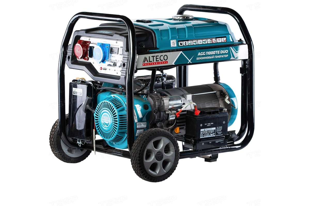 Бензиновый генератор Alteco Professional AGG 11000TE Duo 17236