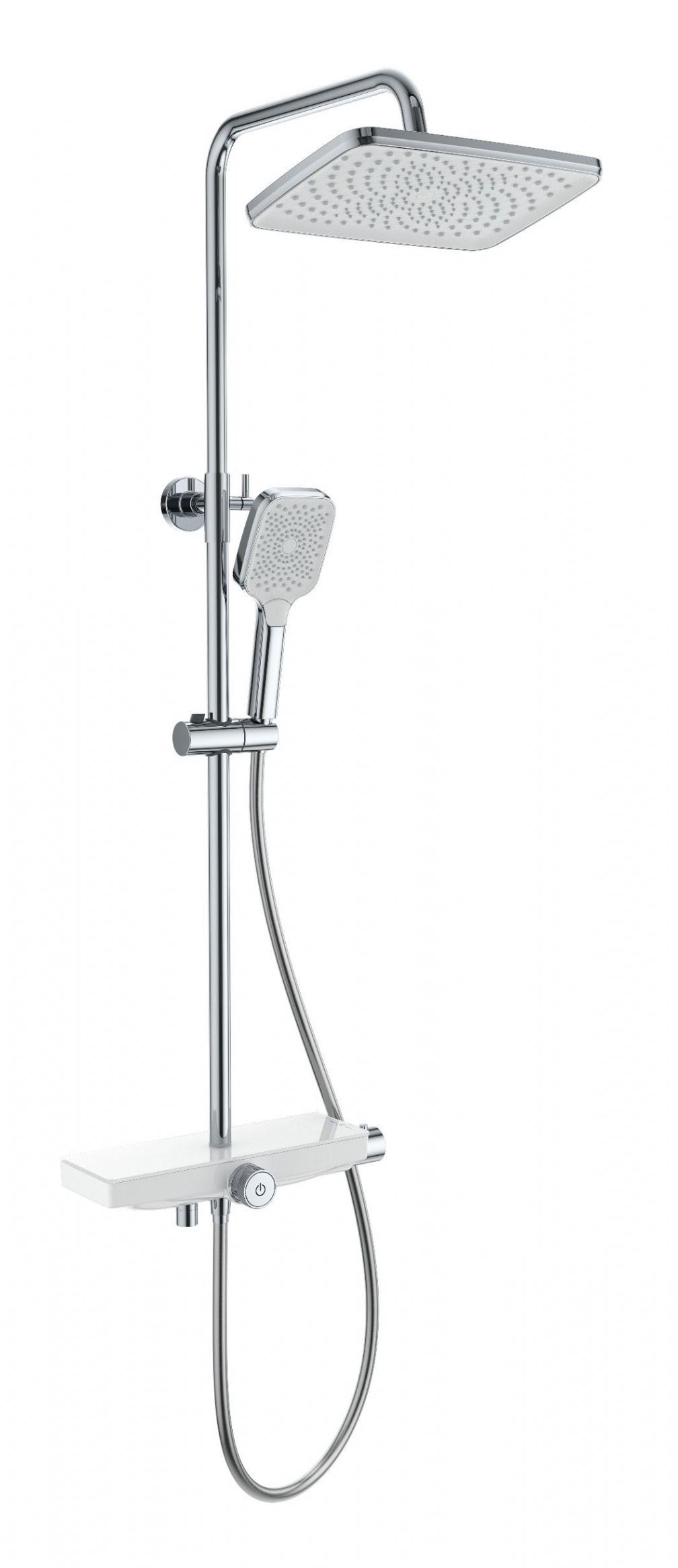 Душевая стойка Wonzon&Woghand ThermoKlick WW-B3098-A-CR термостат, хром
