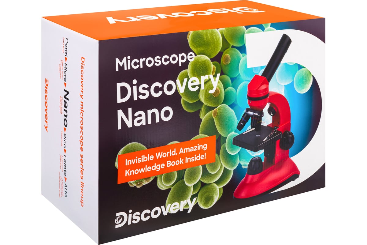 Цифровой микроскоп Discovery Nano Polar с книгой 77968