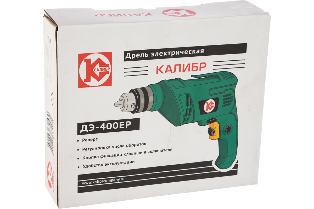 Электрическая дрель Калибр ДЭ-400 ЕР 00000001204