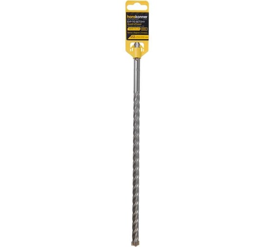 Бур SDS+ 12х310 мм Hanskonner H9019-C12-310