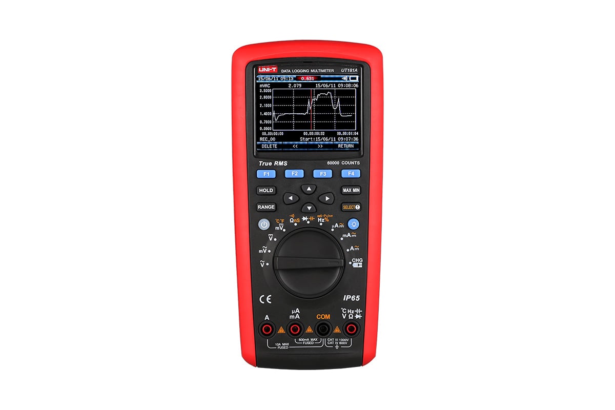Промышленный цифровой мультиметр UNI-T ut181a с записью изменений 129228