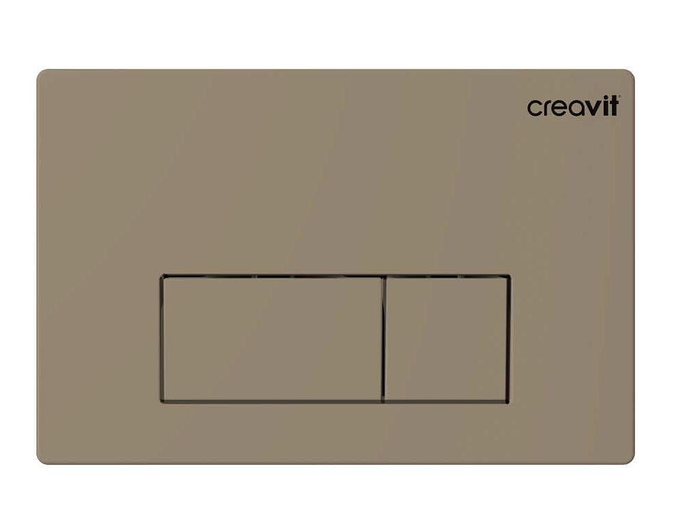Кнопка смыва Creavit Drop GP8002.06 капучино