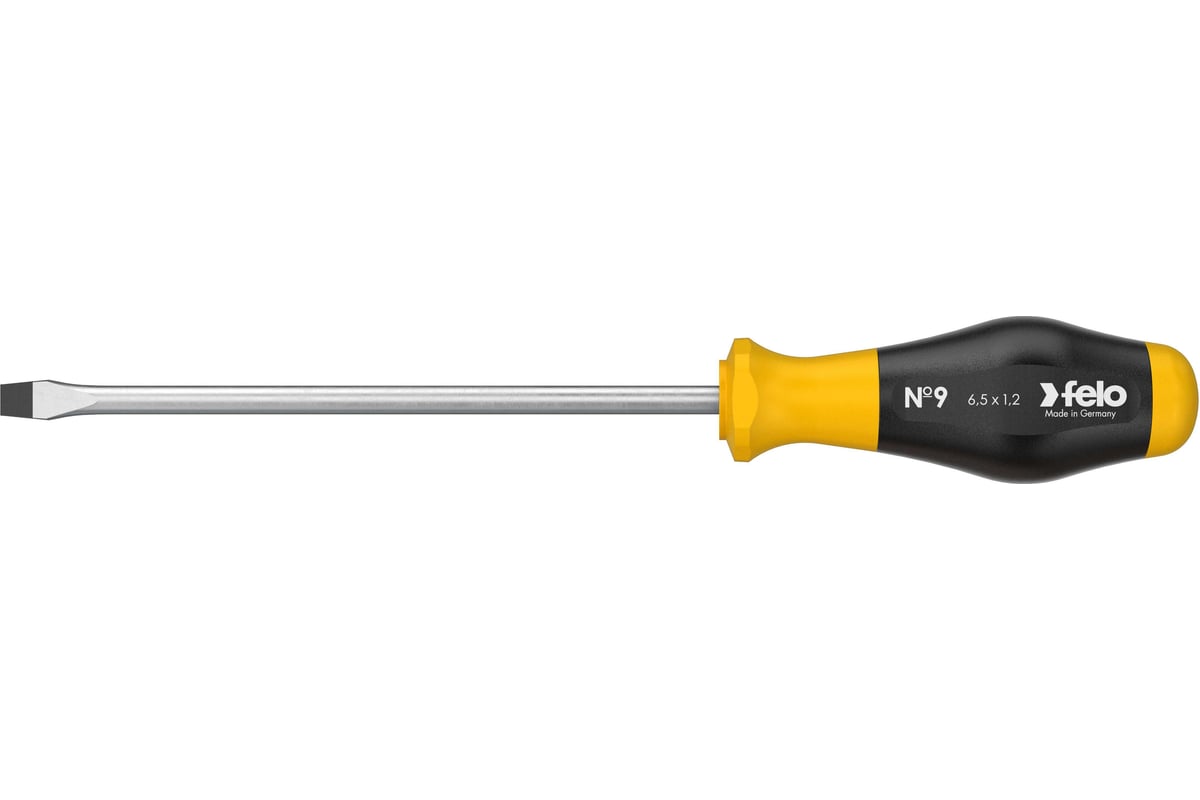 Шлицевая отвертка Felo SL6,5x1,2x150 90065510