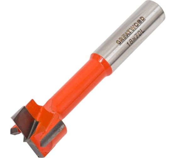 Сверло чашечное ECO HW 18x70 мм, S10x30 мм, LH Greatwood TL00000978