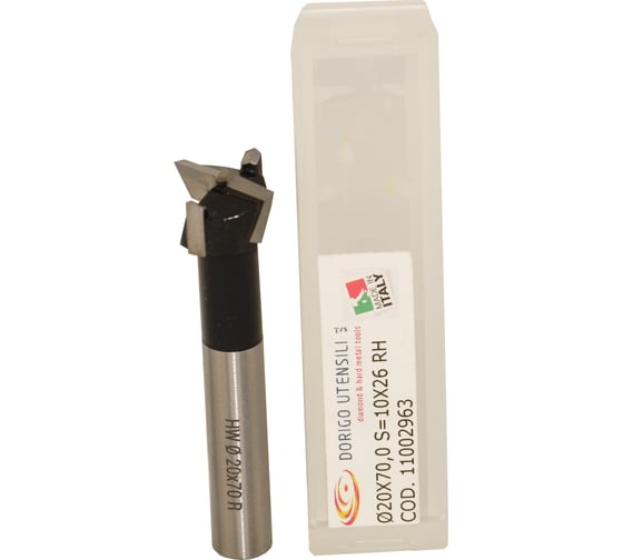 Сверло чашечное DORIGO HW для станка 20x70.0, S=10x26, RH 11002963