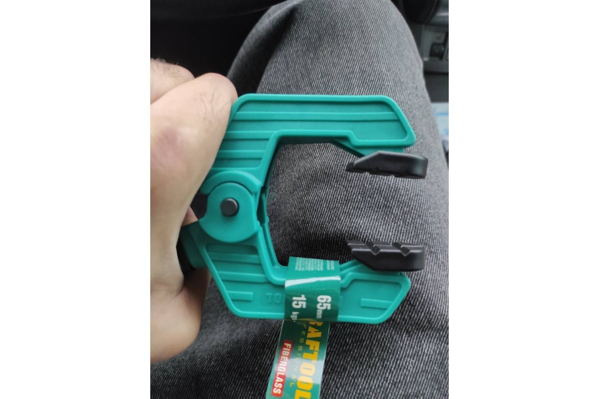 Пружинная струбцина Kraftool SC-7 65х65 мм 32227-7