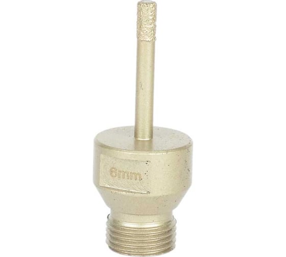 Коронка алмазная, вакуумное спекание (6х40 мм; 1/2"; М14) TECH-NICK TUK 136.600.6674