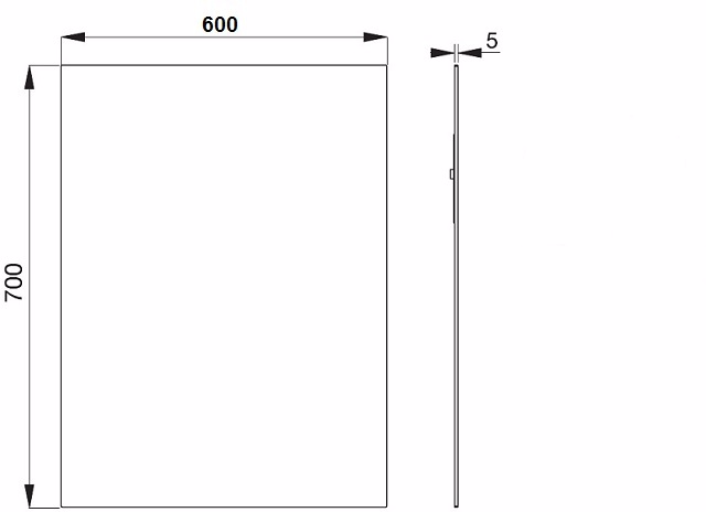 Мебель для ванной Ideal Standard Connect Space 60 см серый