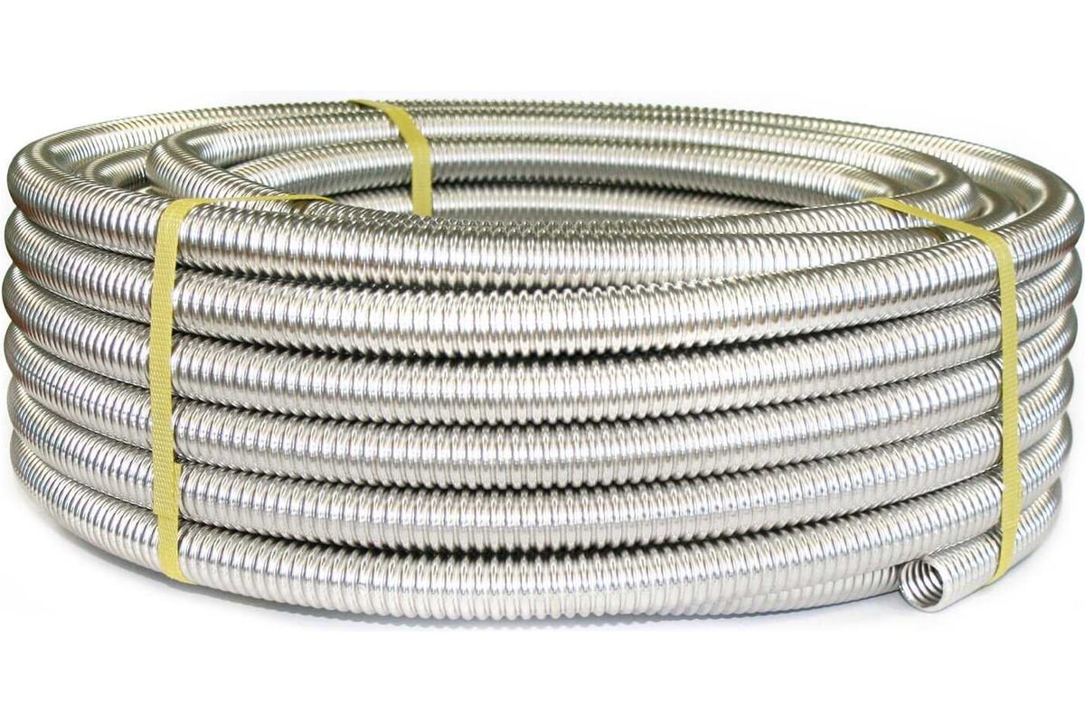 Труба гофрированная из нержавеющей стали Gappo Ф15 G1387.15