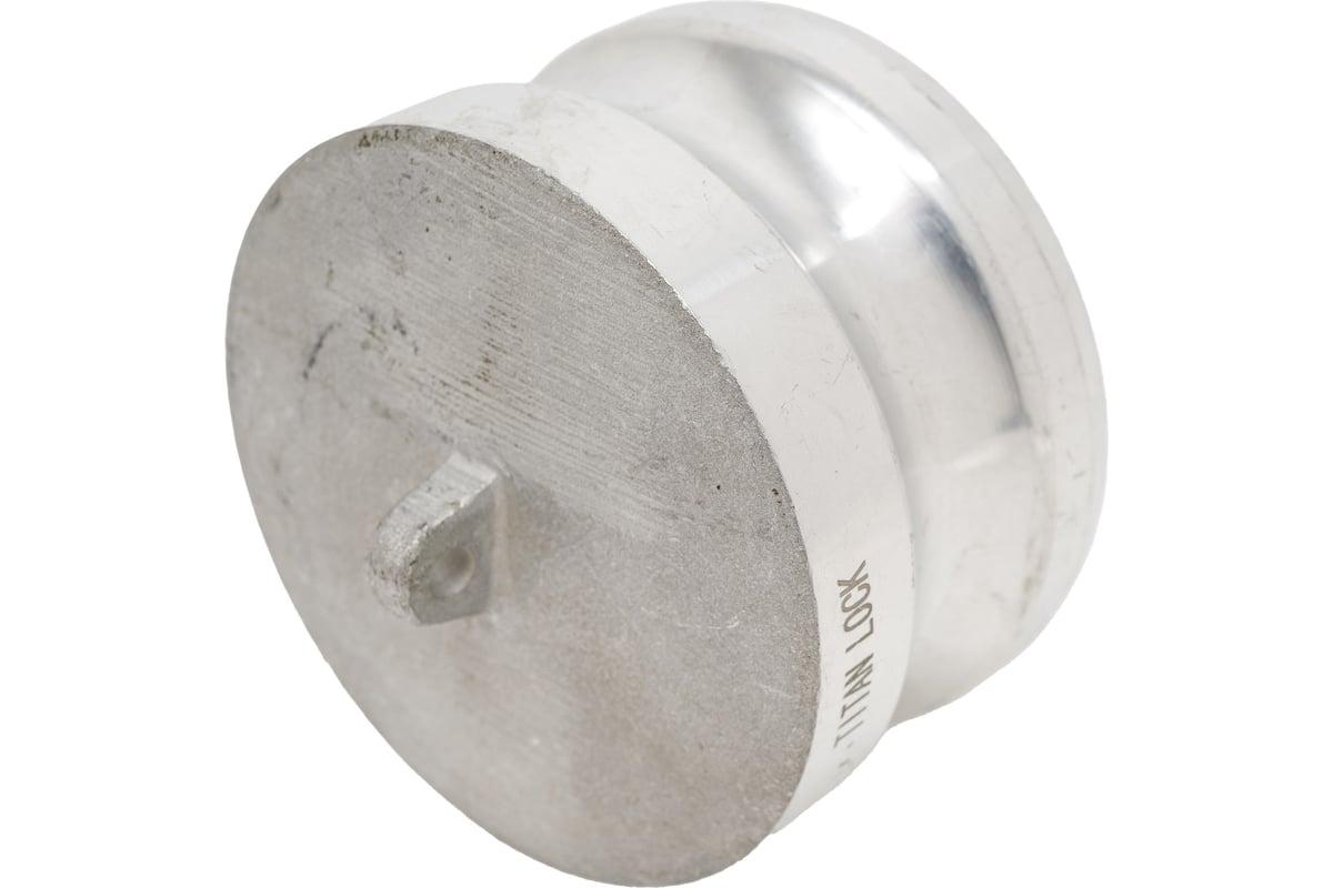 Алюминиевый камлок TITAN LOCK типа DР серия EcoLine, заглушка для розетки 2 1/2" TL250DPAL-EL