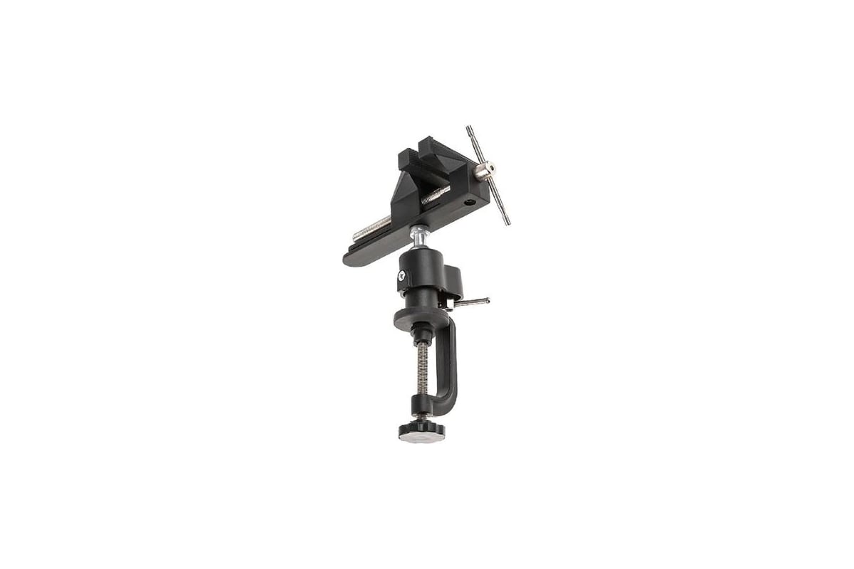 Тиски Hammer Flex TS100 100мм, поворотные на струбцине 581859