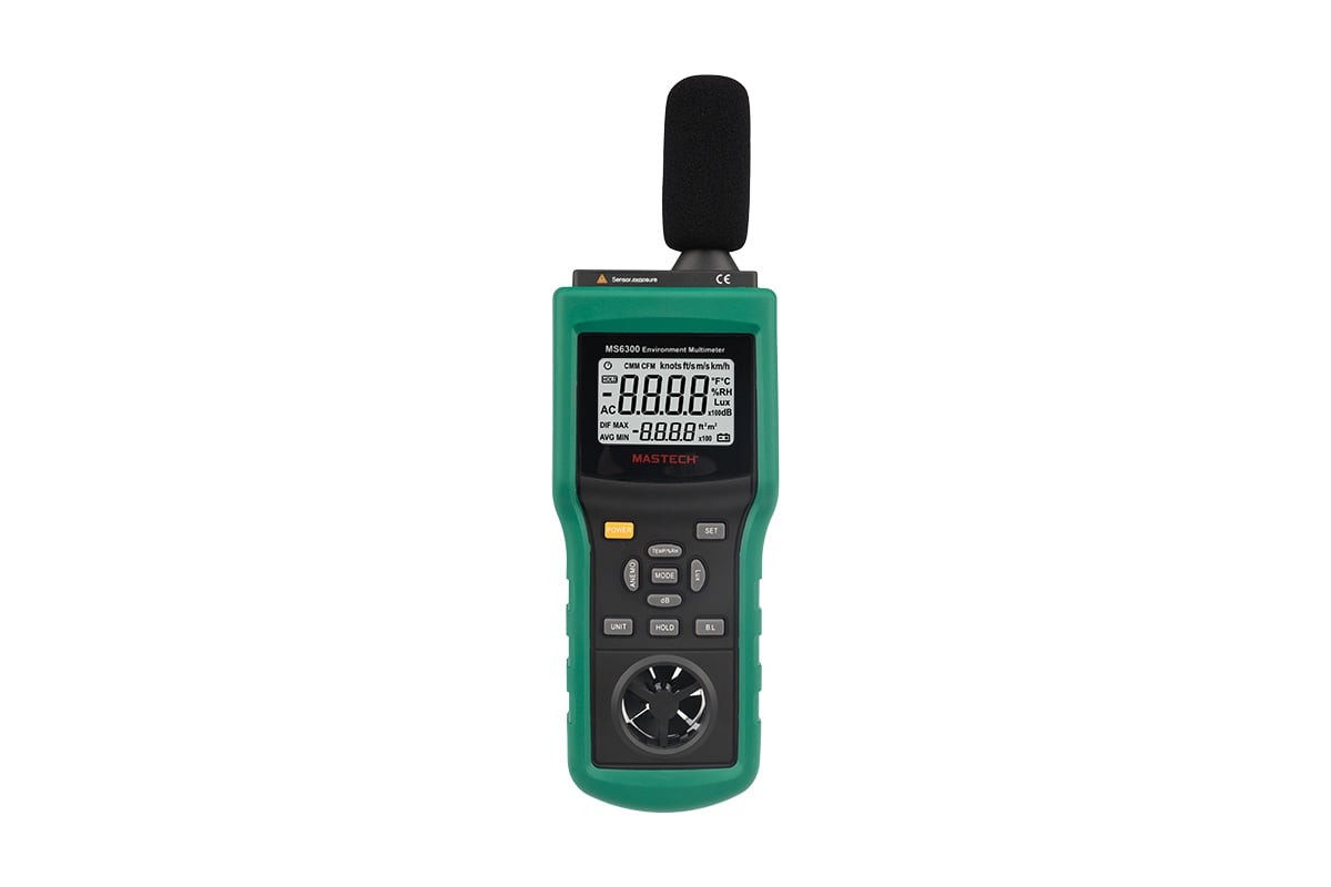 Многофункциональный тестер окружающей среды Mastech MS6300 13-1250