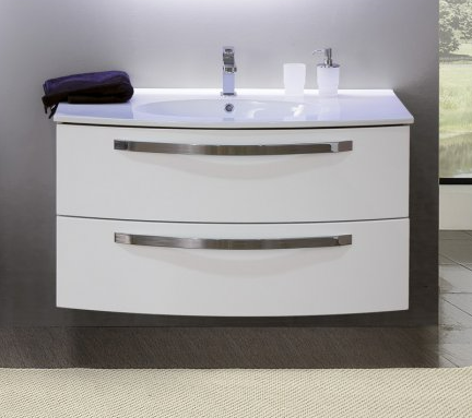 Мебель для ванной Cezares Comfort 100 см Bianco Lucido