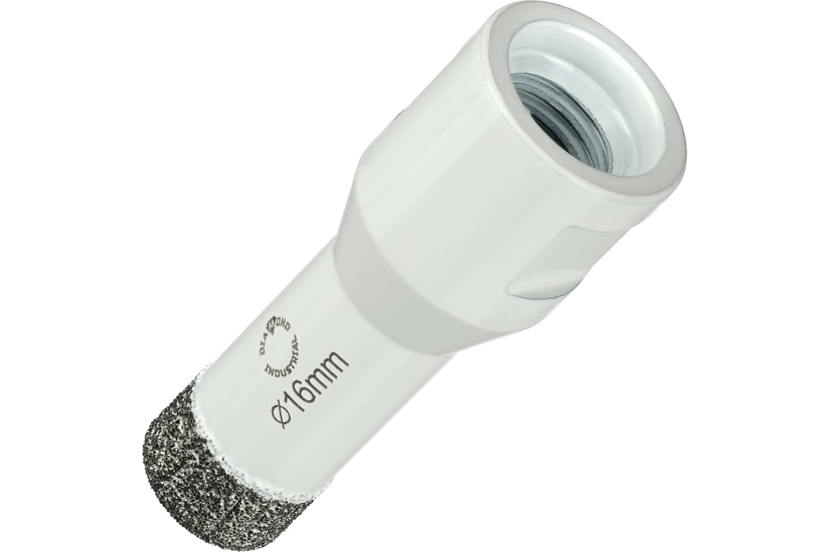 Коронка алмазная по керамограниту 16 мм, M14 на УШМ Diamond Industrial DIDKVP16M14