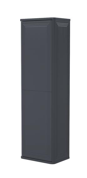 Шкаф пенал Iddis Oxford Neo 40 см темно-серый матовый OXN40D0i97