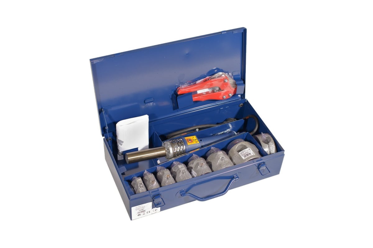 Комплект для сварки полипропиленовых труб DYTRON TraceWeld PROFI P-4a 650 W, blue 4105