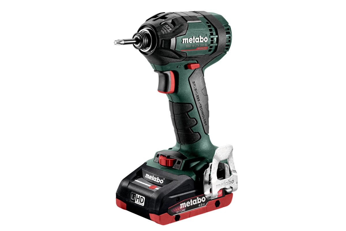 Аккумуляторный ударный гайковерт Metabo SSD 18 LTX 200 BL 602396800