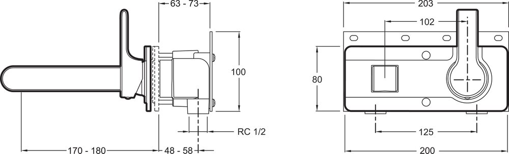 Смеситель для раковины Jacob Delafon Singulier E10863-CP