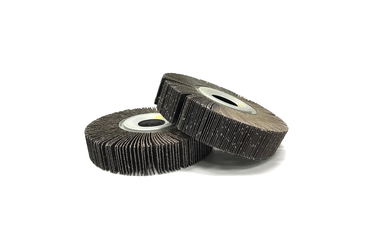Щетка торцевая лепестковая абразивная ROXTOP (150х50х32 мм; Р120) RoxelPro 132463