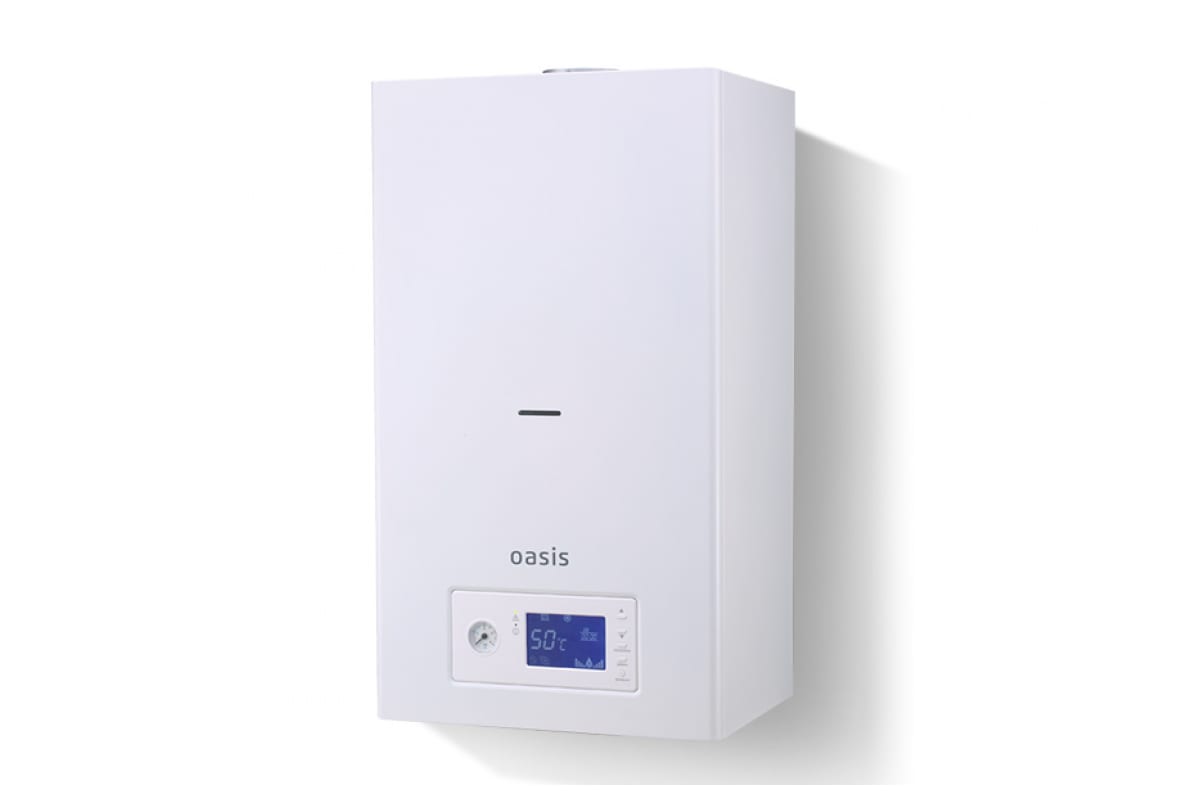 Газовый настенный котел Oasis RT-13 раздельный теплообменник 4640015383833