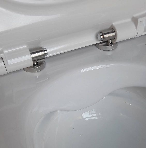 Подвесной унитаз SET Aquatek Поларис-01-013 4в1, кнопка белый Подвесной унитаз SET Aquatek Поларис-01-013 4в1, кнопка белый