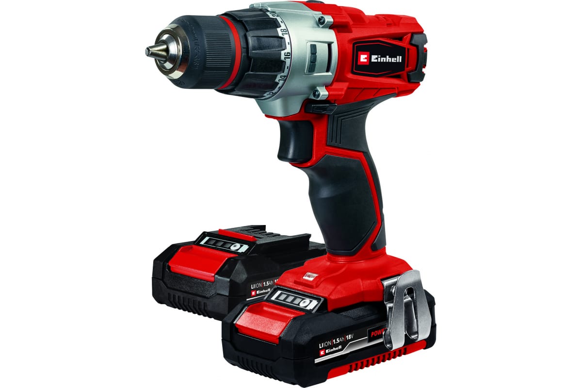 Аккумуляторная дрель-шуруповерт Einhell PXC TE-CD 18/2 Li kit 4513830