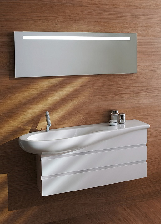 Мебель для ванной Laufen Alessi 120 см L, белый