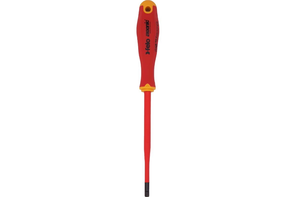Диэлектрическая отвертка Felo SL 5,5х1,0, E-Slim Ergonic 41395590