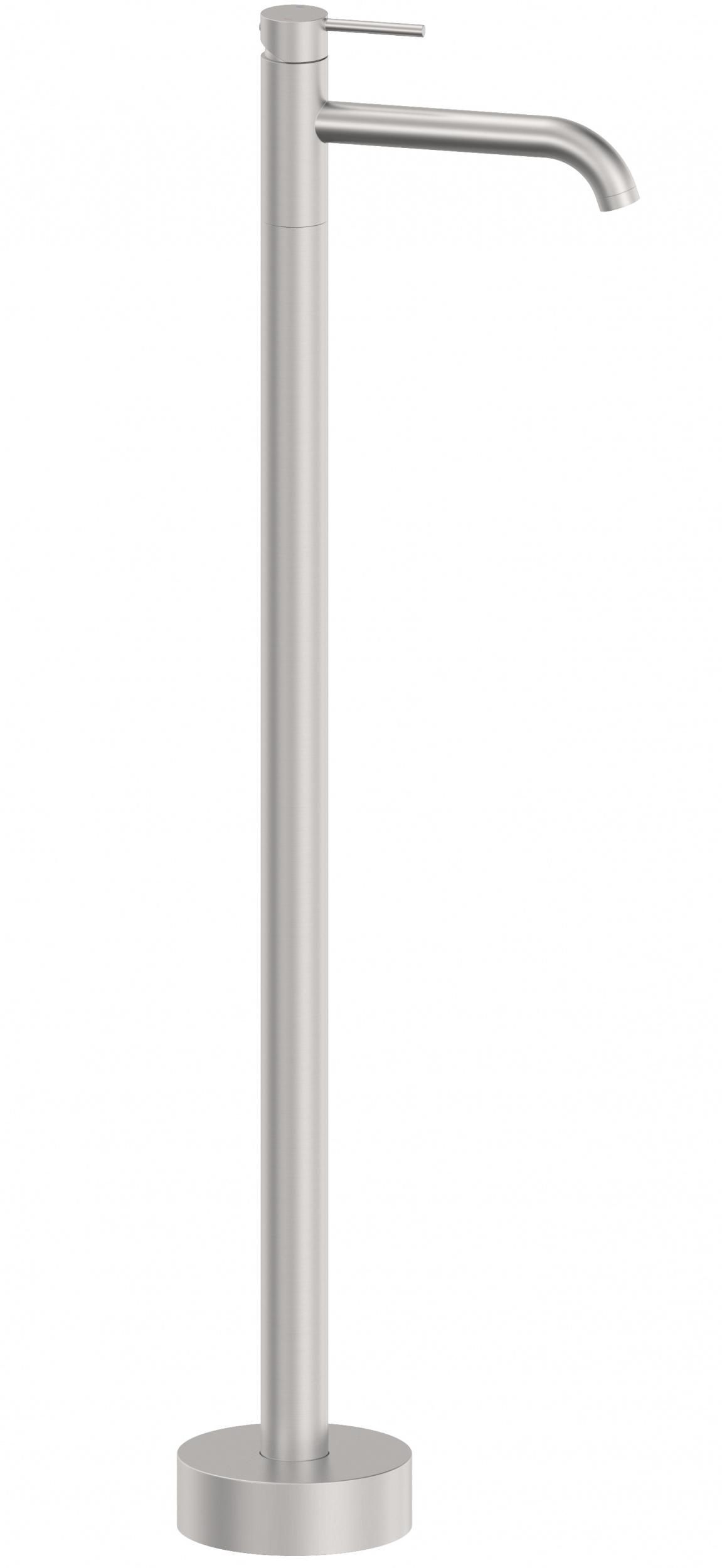 Напольный смеситель Wonzon&Woghand Stick WW-88649905-BN брашированный никель