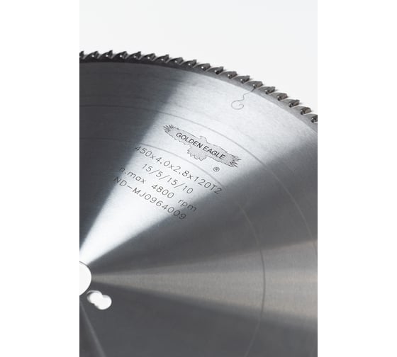 Пила дисковая Golden Eagle HW универсальная 450x30x4,0/2,8 z120 WZ GE TL26193