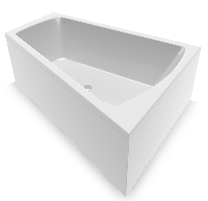 Акриловая ванна Vayer Trinity 170x130 L/R