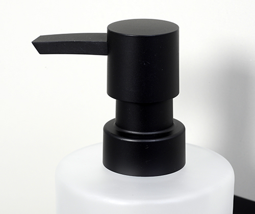 Дозатор жидкого мыла WasserKRAFT Elbe K-7299, черный