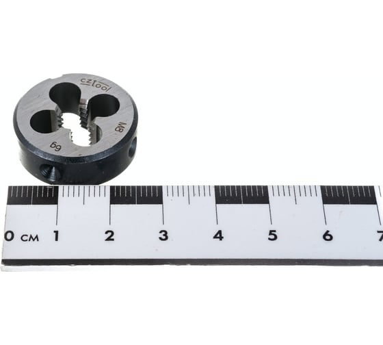 Резьбонарезной набор Bucovice Tools MINI-1, 9 предметов, плашки M3-M12, на блистере 330129
