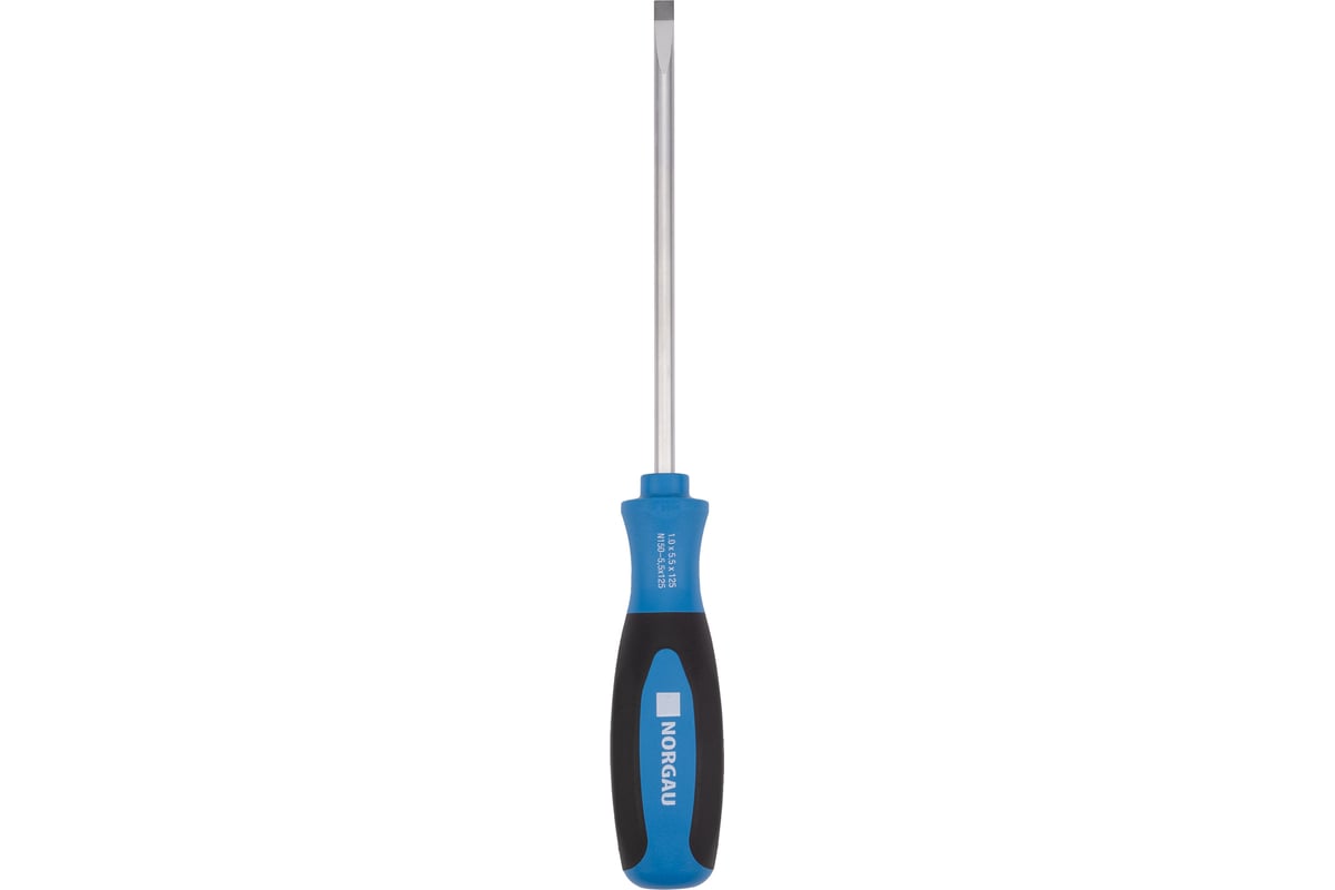 Шлицевая отвертка Norgau 5,5х125 мм N150-5,5x125 062007055