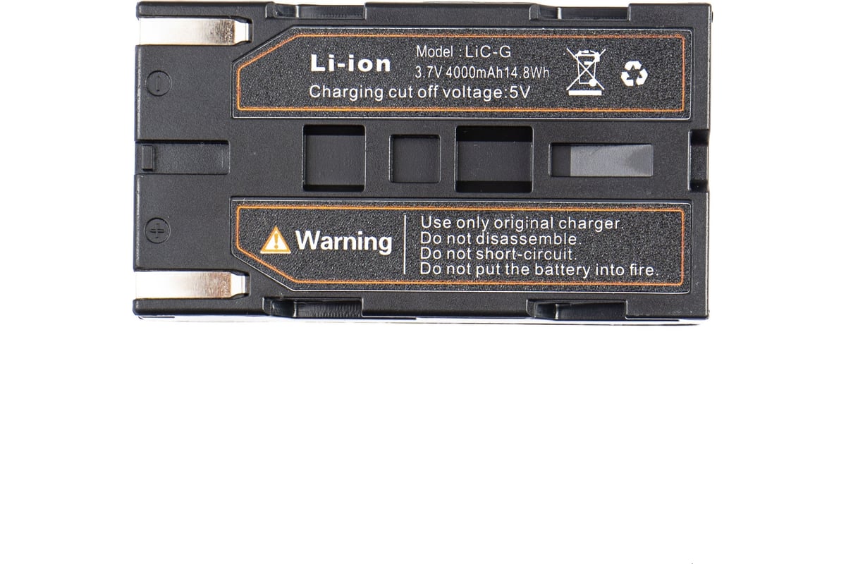 Литиевая батарея для уровня лазерного Instrumax GREENLINER 3-360 SET и 3-360/B SET (LiC-G 3.7V 4000 mAh 14.8Wh) IM0160