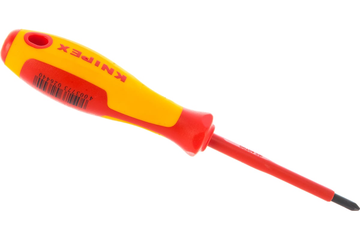 Отвертка для винтов с крестообразным шлицем Phillips Knipex KN-982401