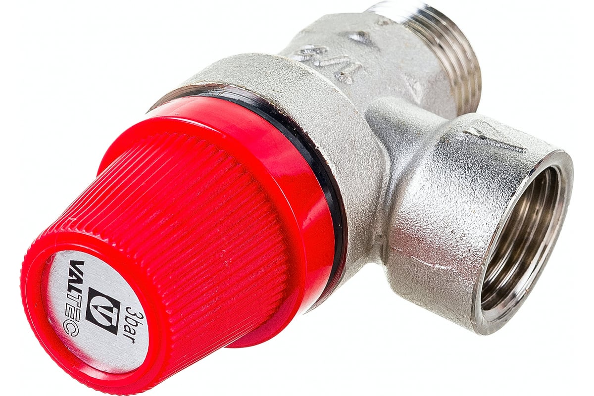 Клапан предохранительный Valtec 1/2", 3 бара, вн.-нар. VT.496.N.0430