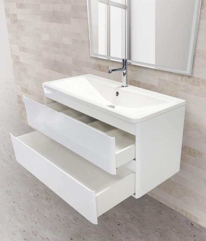 Мебель для ванной BelBagno Albano 100 см Robere Nature Grigio