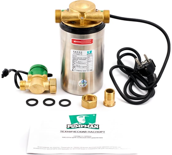 Насос повышающий давление с автоматом Pumpman CL15PRS-10