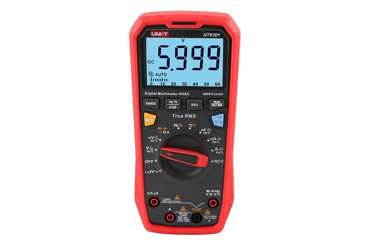 Профессиональный мультиметр UNI-T ut61d+ 13-0093