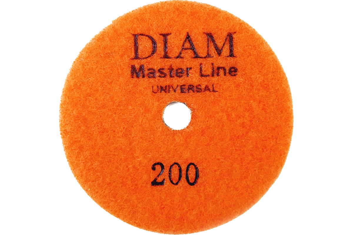 Круг алмазный гибкий шлифовальный Master Line Universal (100х15 мм; №200; сухая/мокрая) Diam 625
