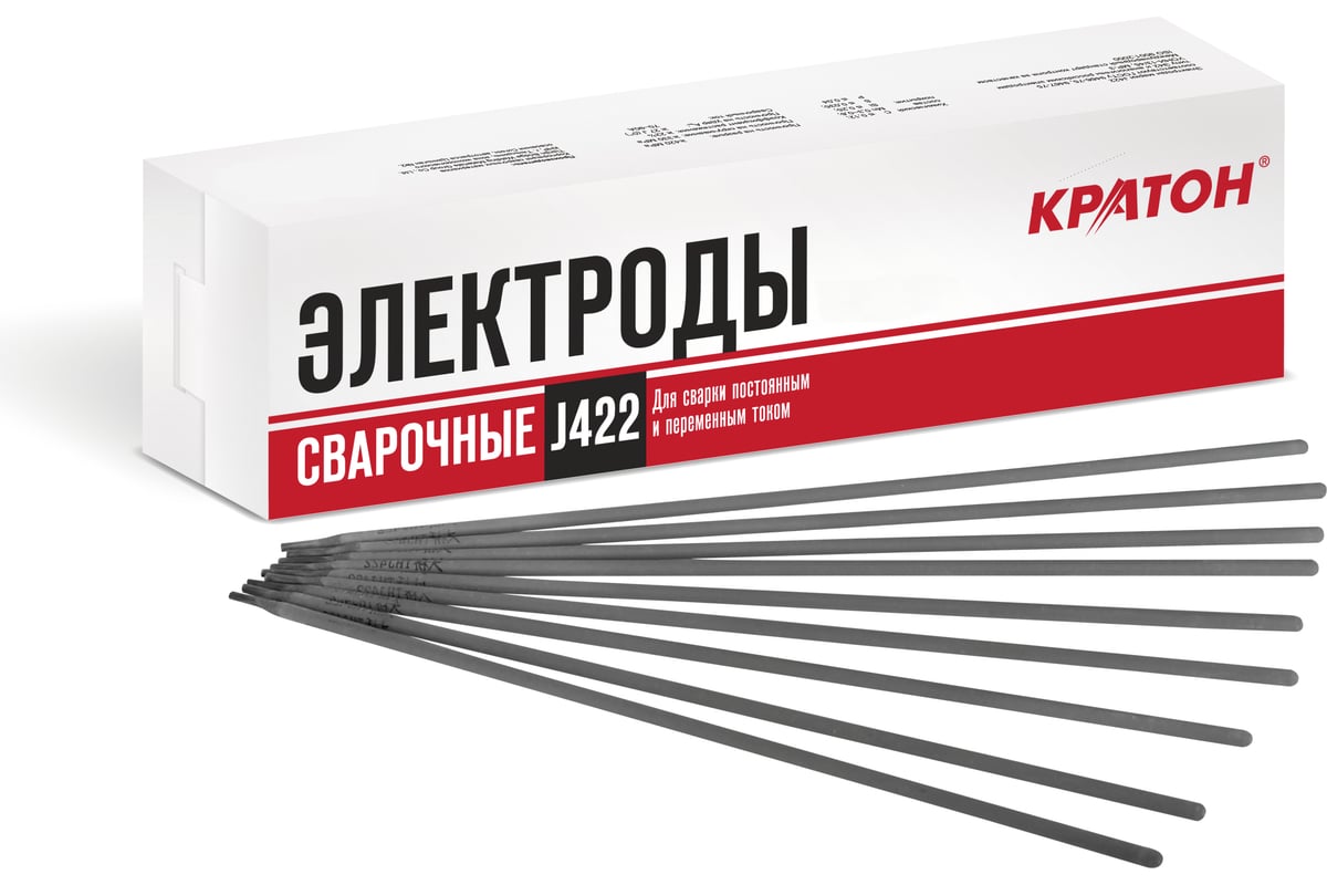 Электрод J422 (5 кг; 4 мм) для дуговой сварки Кратон 1 19 01 003